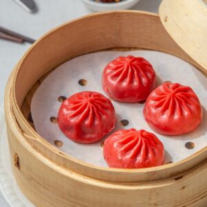 Xiao Long Bao de carrillera de vacuno